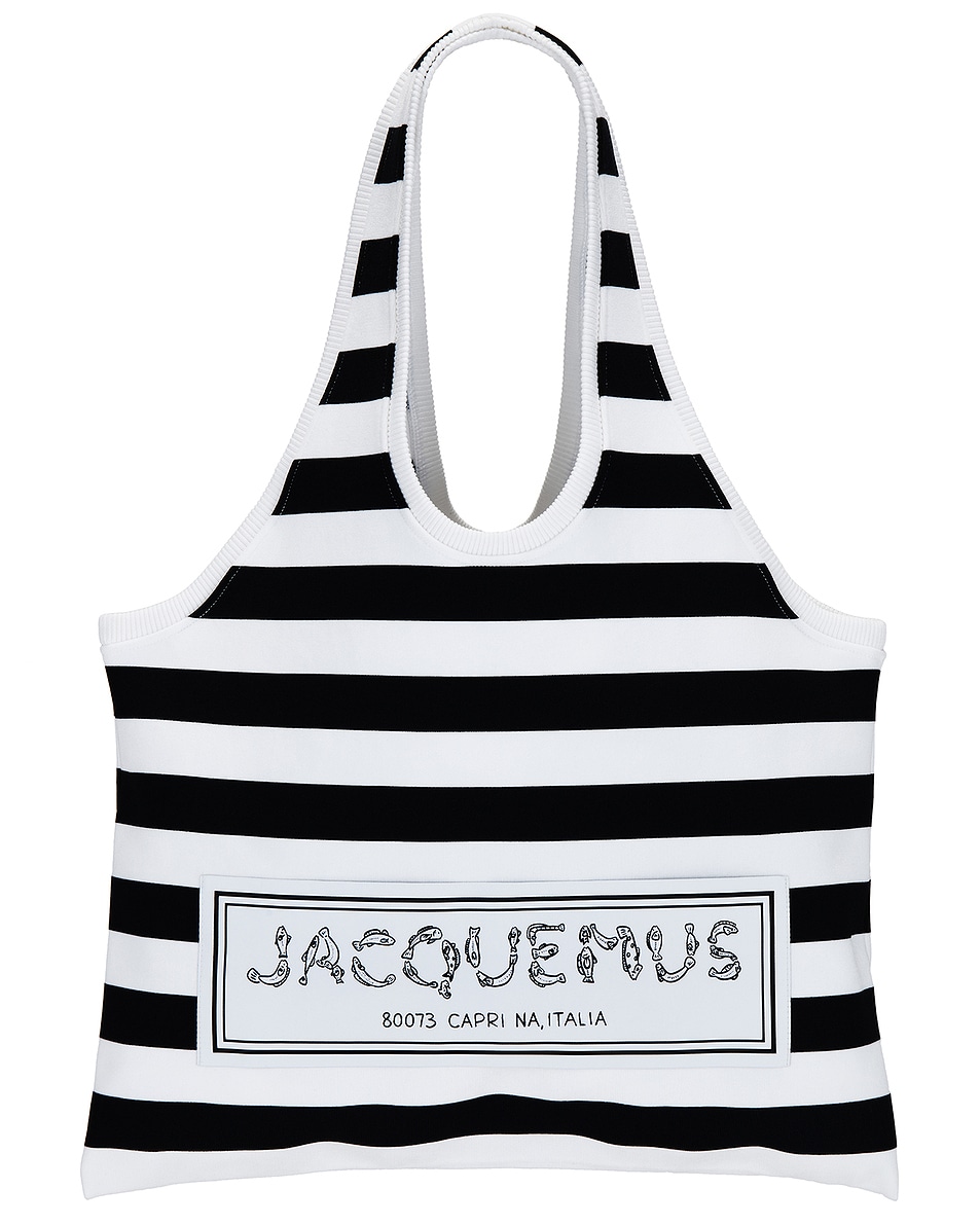 Image 1 of JACQUEMUS Le Tote Marcel in Multi-Navy