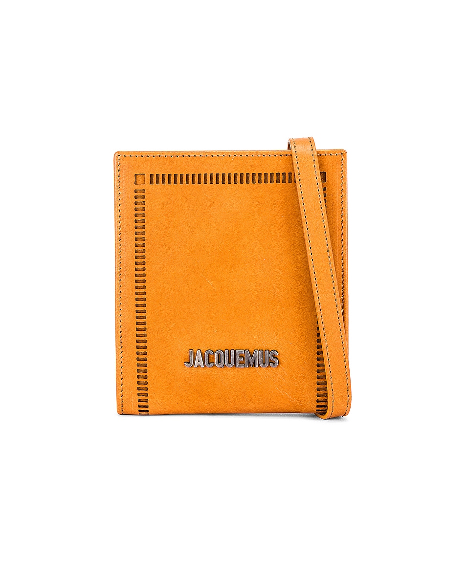 Image 1 of JACQUEMUS Neck Wallet in Brown