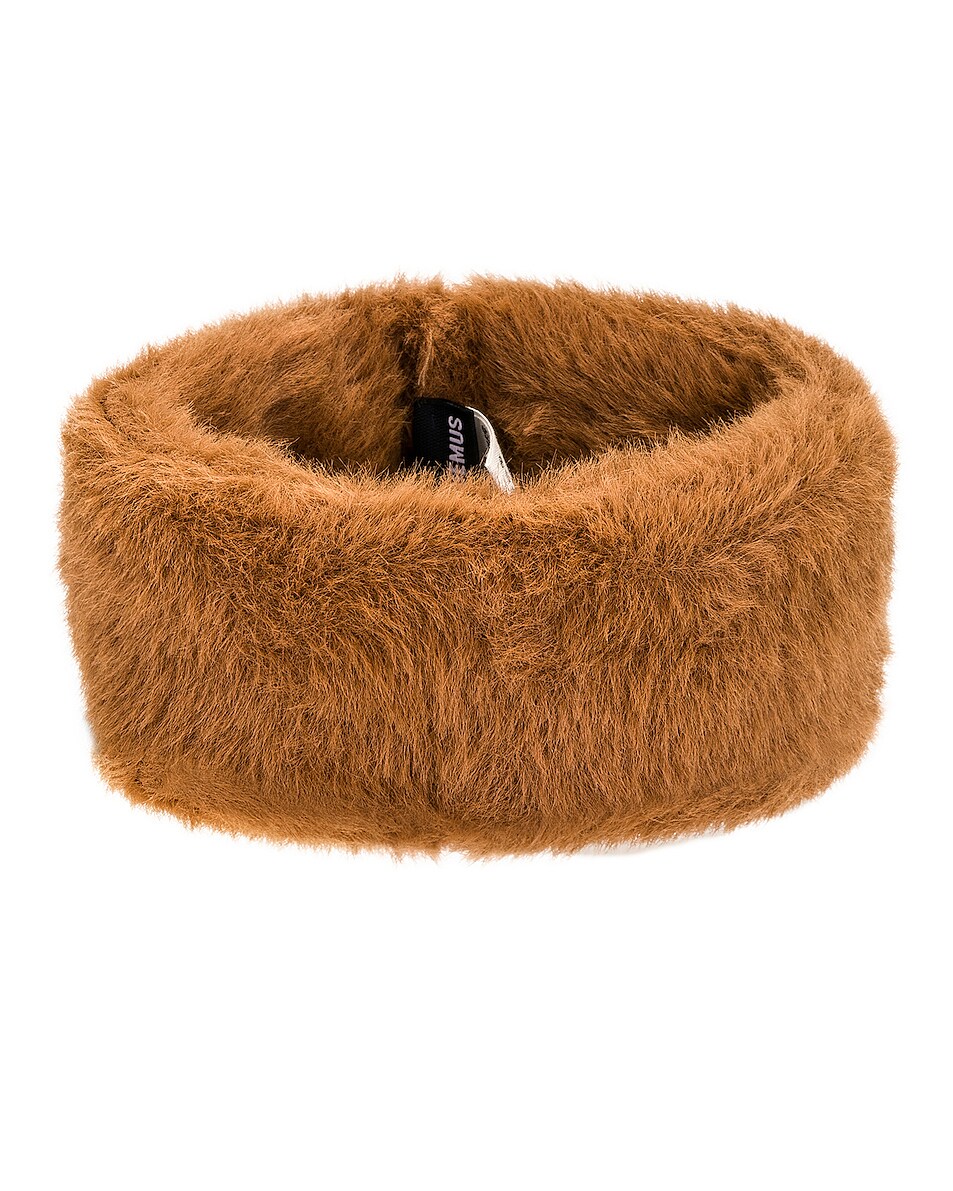Image 1 of JACQUEMUS Le Bandeau Neve in Brown