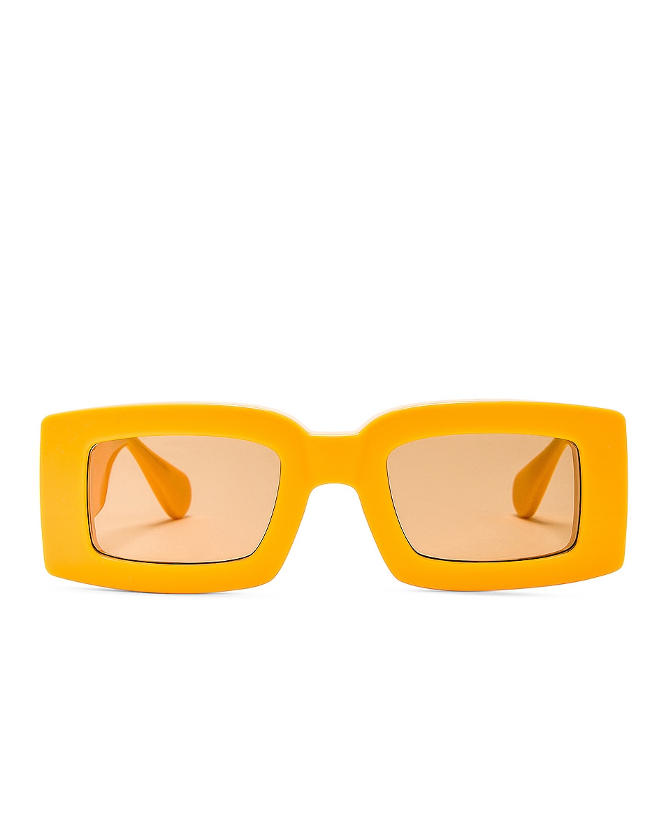 Image 1 of JACQUEMUS Les Lunettes Tupi in Multi Yellow