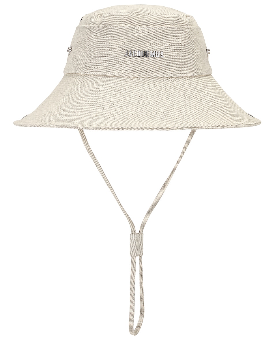 Image 1 of JACQUEMUS Le Bob De-Nimes in Off White