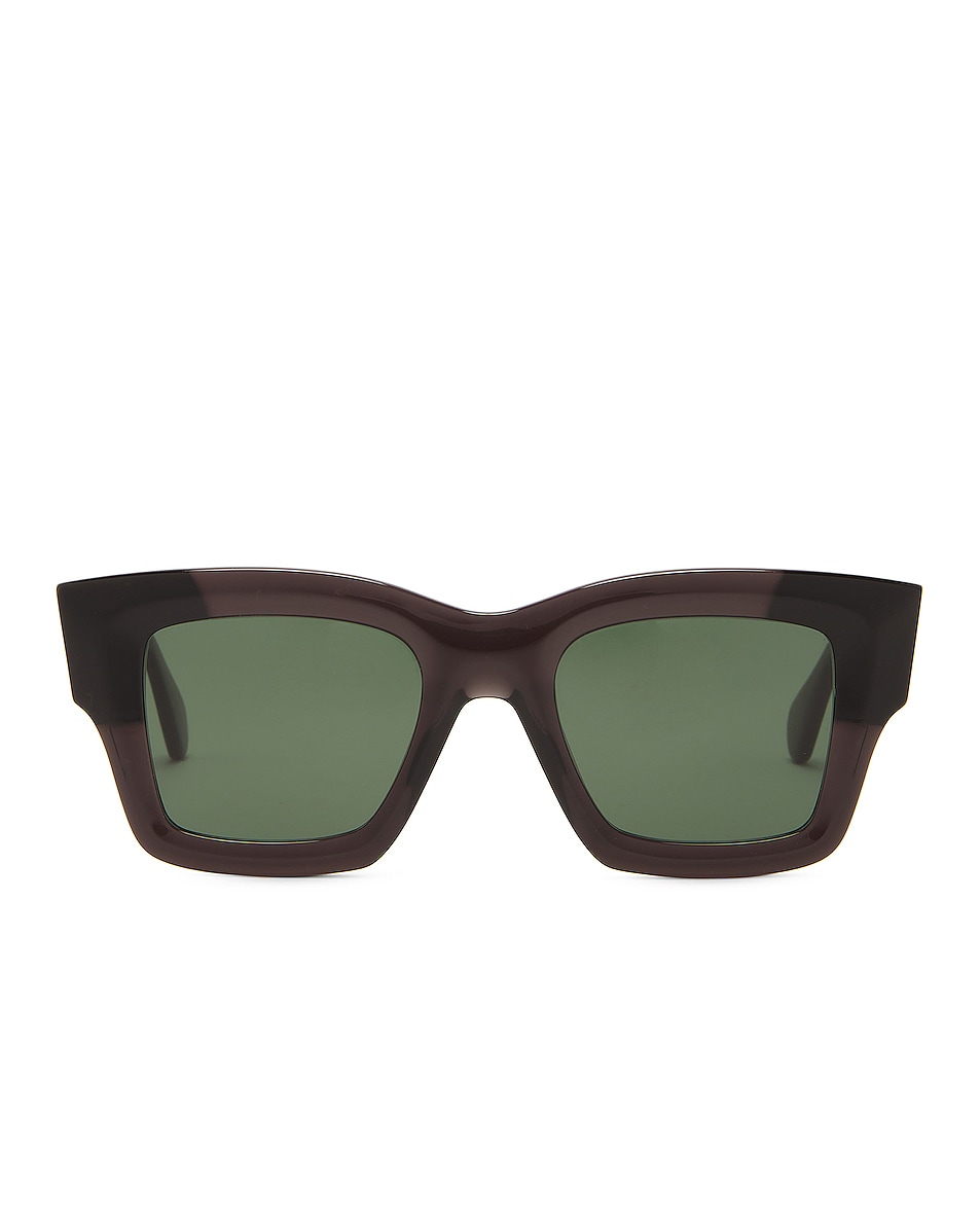 Image 1 of JACQUEMUS Les Lunettes Baci in Multi Brown