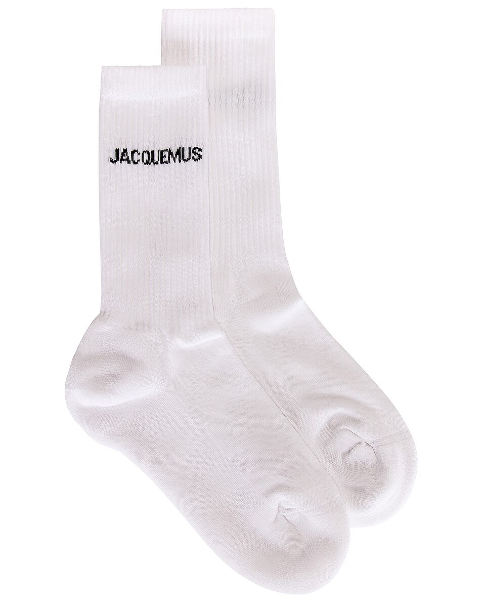 Image 1 of JACQUEMUS Les Chaussettes Jacquemus in White