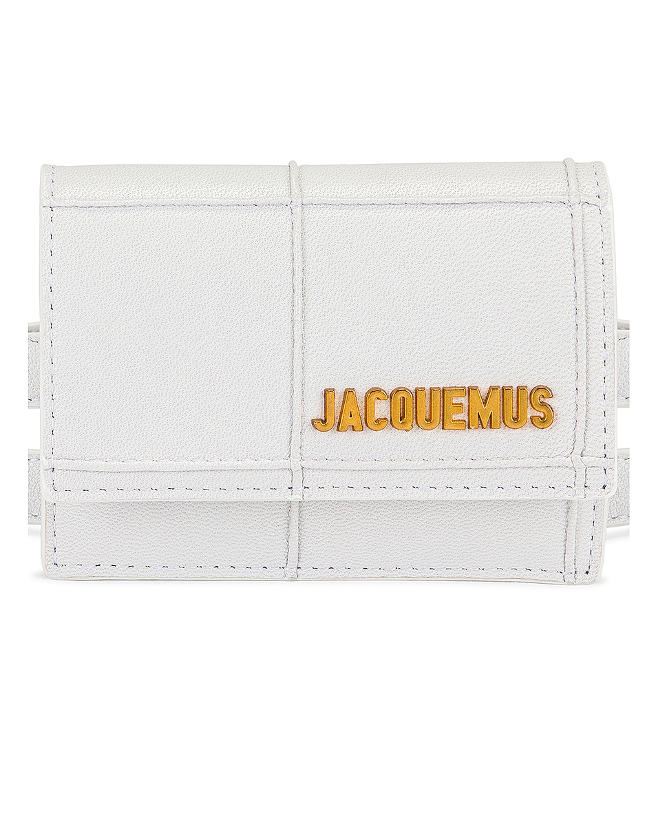 Image 1 of JACQUEMUS La Ceinture Bello Belt Bag in White