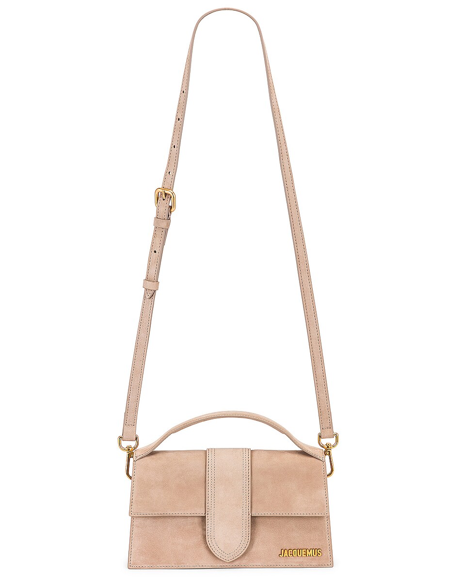 JACQUEMUS Le Grand Bambino Bag in Dark Beige FWRD