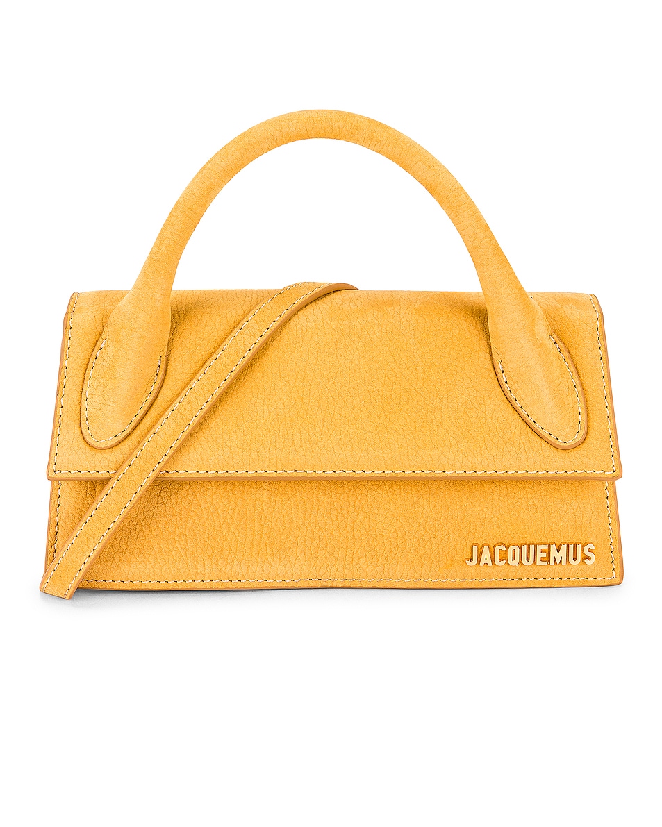 Image 1 of JACQUEMUS Le Chiquito Long Bag in Yellow