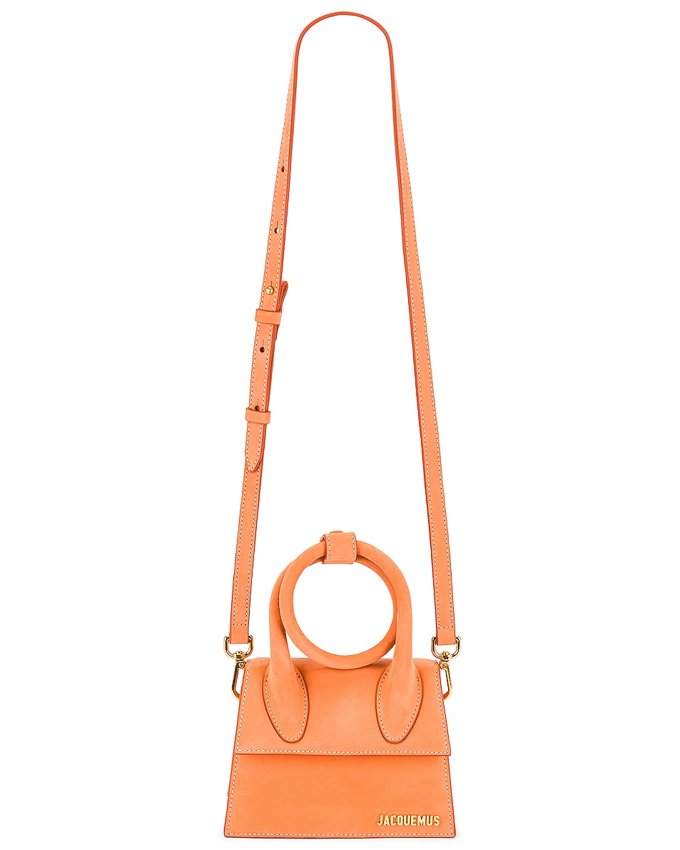 JACQUEMUS Le Chiquito Noeud Bag in Orange FWRD