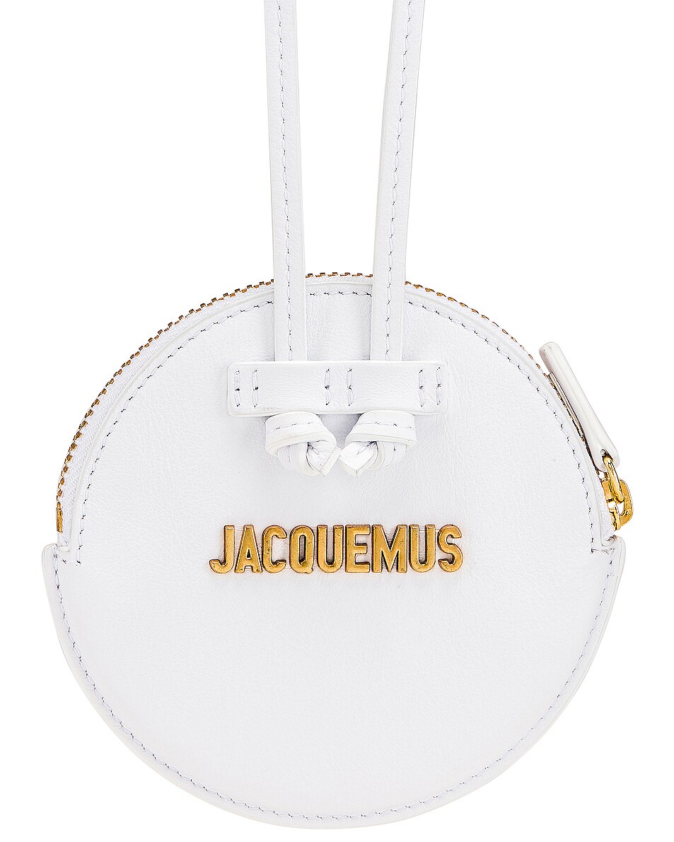 Image 1 of JACQUEMUS Pouch in White Leather