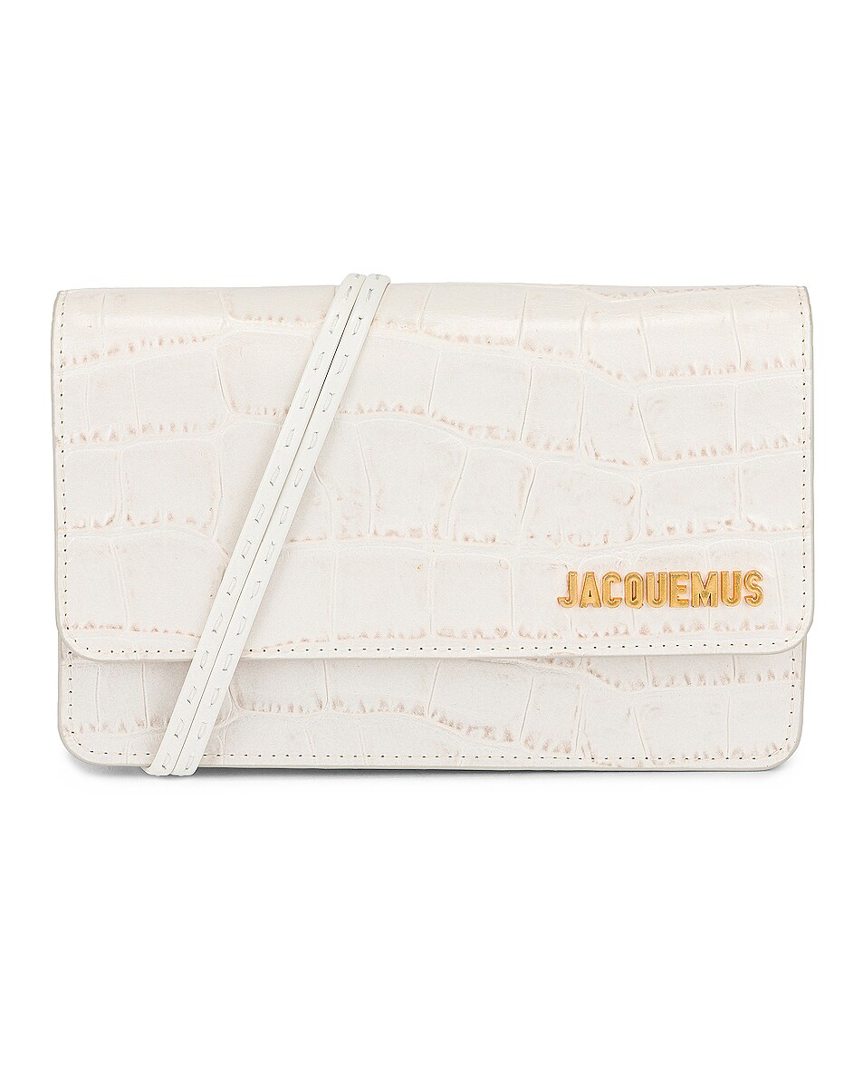 Image 1 of JACQUEMUS Le Riviera Bag in Off White
