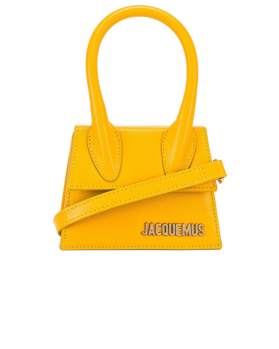 JACQUEMUS Chiquito Bag in Yellow Leather | FWRD