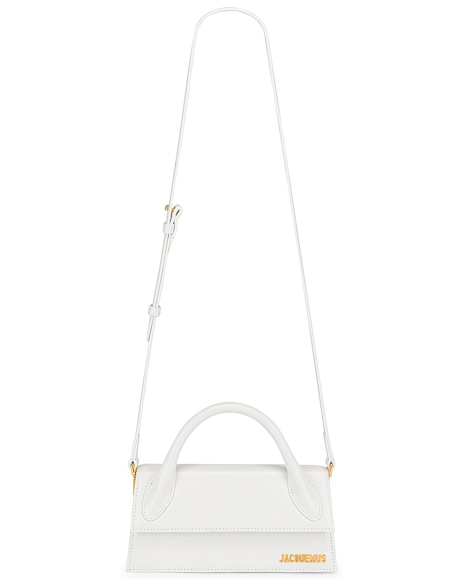 Image 1 of JACQUEMUS Le Chiquito Long Bag in White