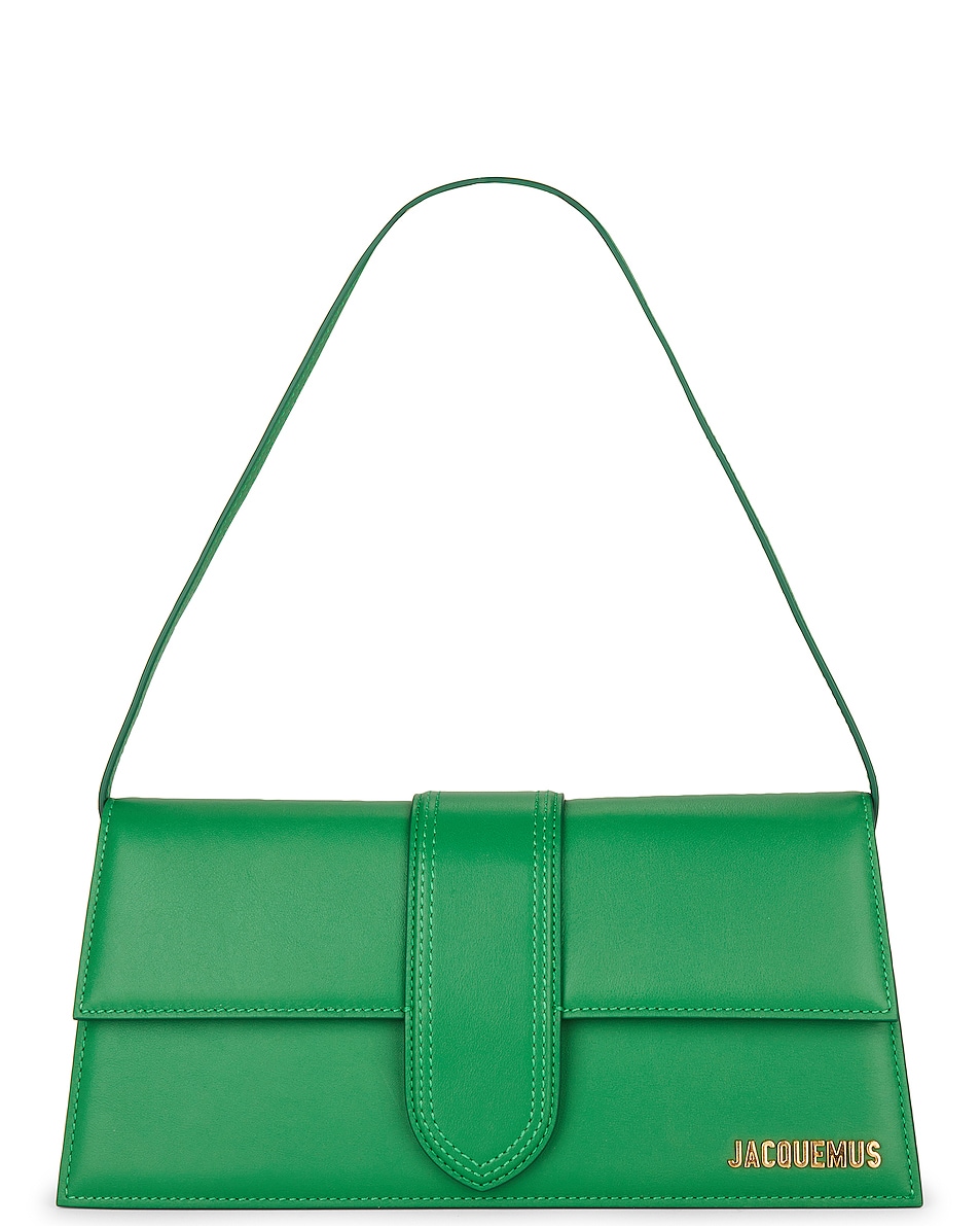 Image 1 of JACQUEMUS Le Bambino Long Bag in Green