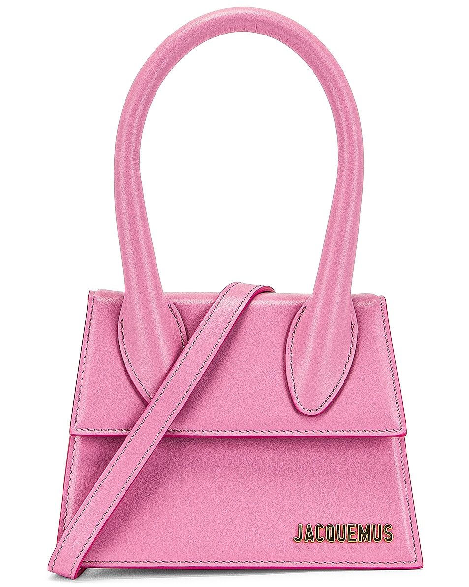 Image 1 of JACQUEMUS Le Chiquito Moyen Bag in Light Pink