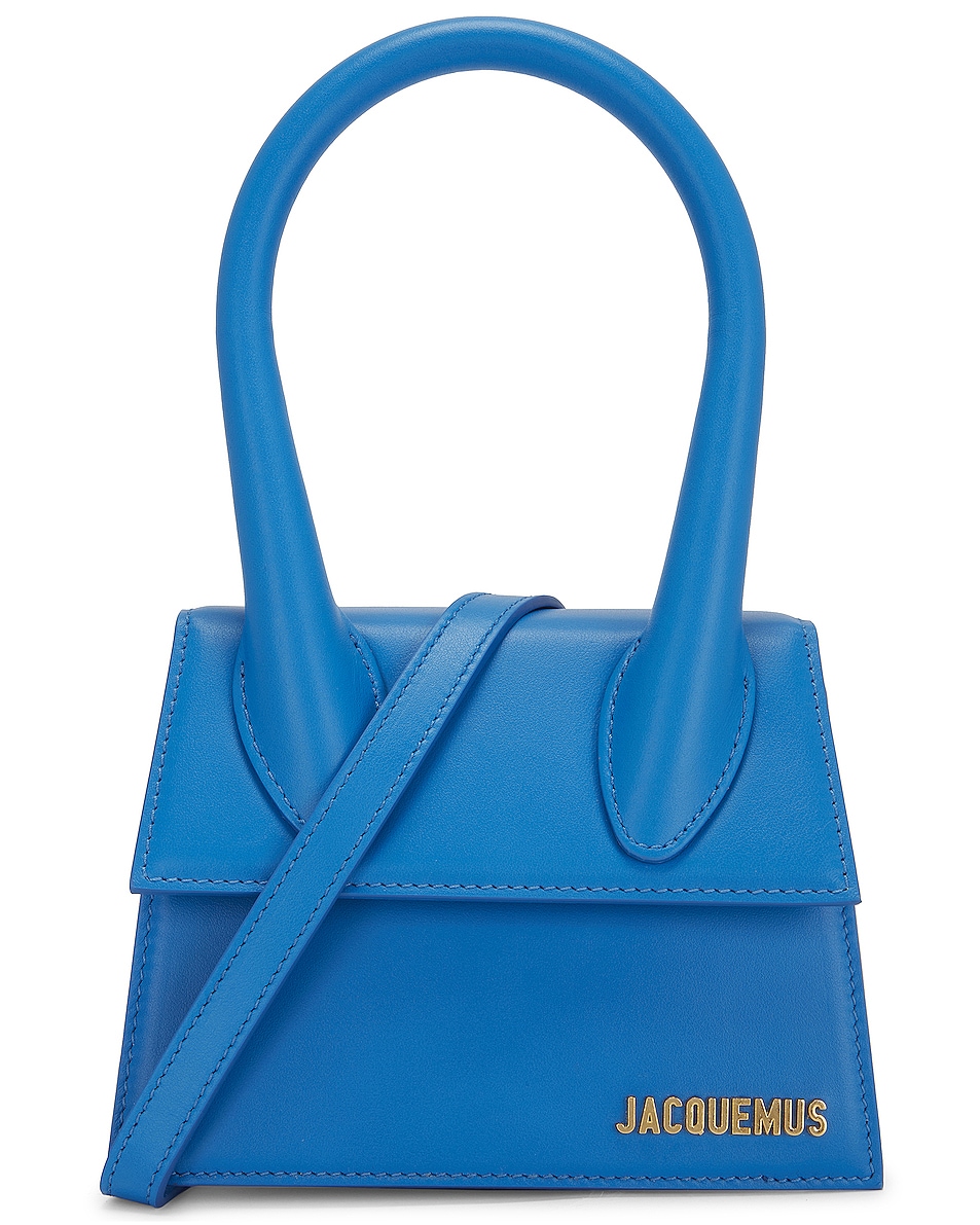 Image 1 of JACQUEMUS Le Chiquito Moyen Bag in Blue