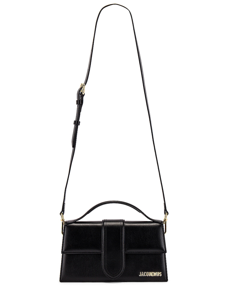 Image 1 of JACQUEMUS Le Grand Bambino Bag in Black