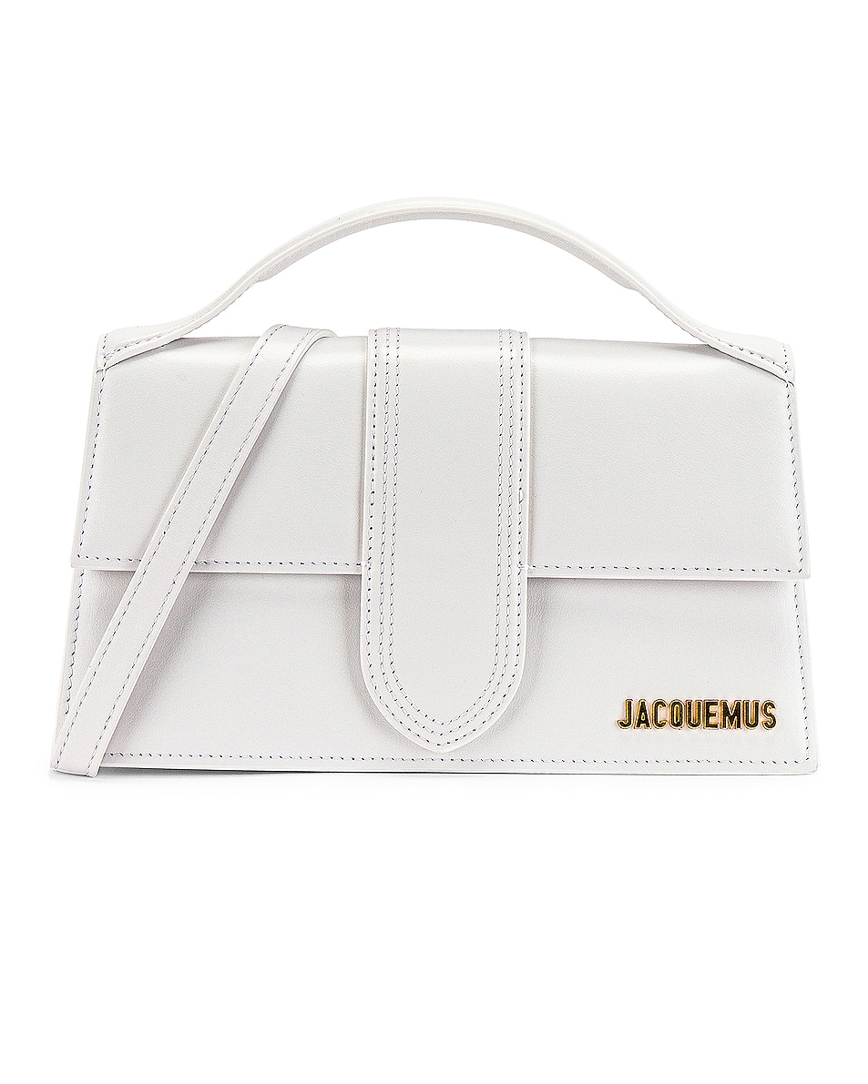 Image 1 of JACQUEMUS Le Grand Bambino Bag in White