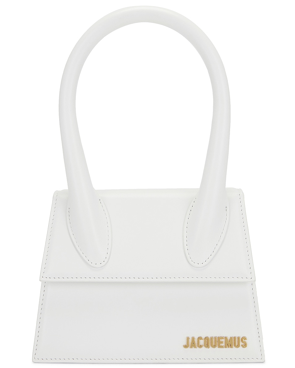 Image 1 of JACQUEMUS Le Chiquito Moyen Bag in White