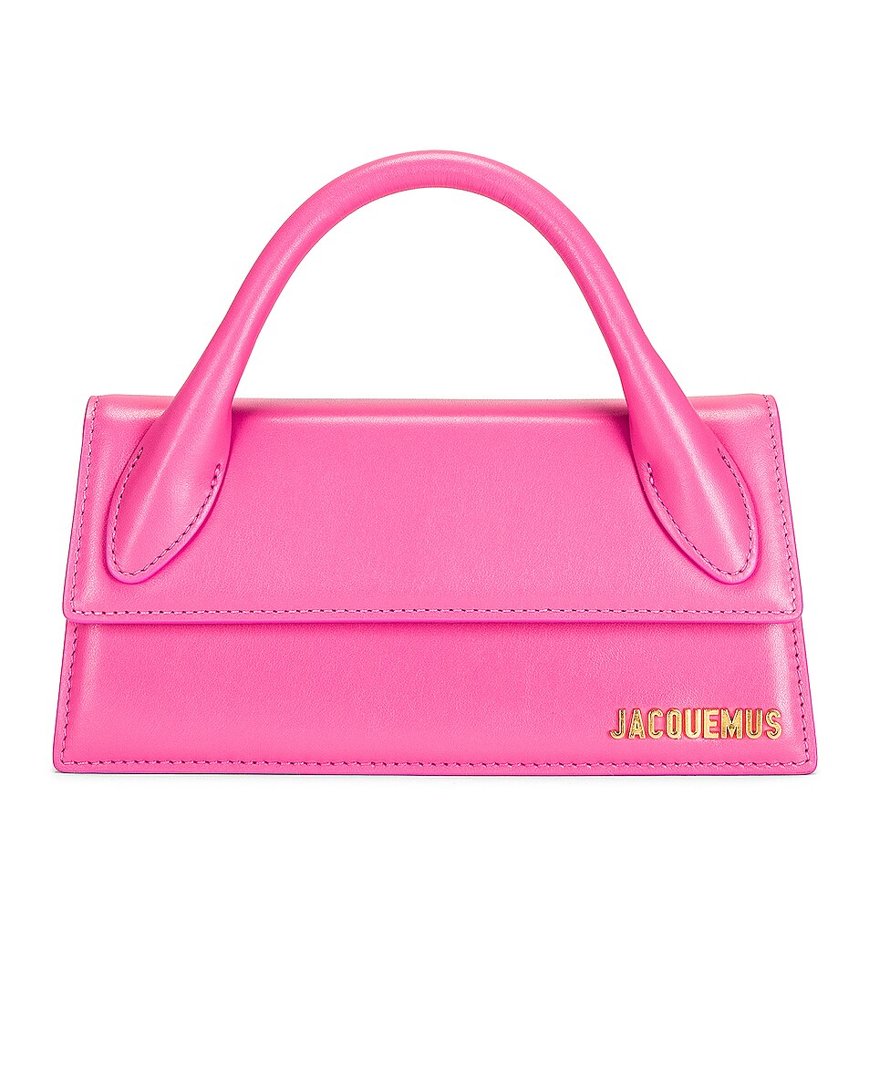 Image 1 of JACQUEMUS Le Chiquito Long Bag in Pink