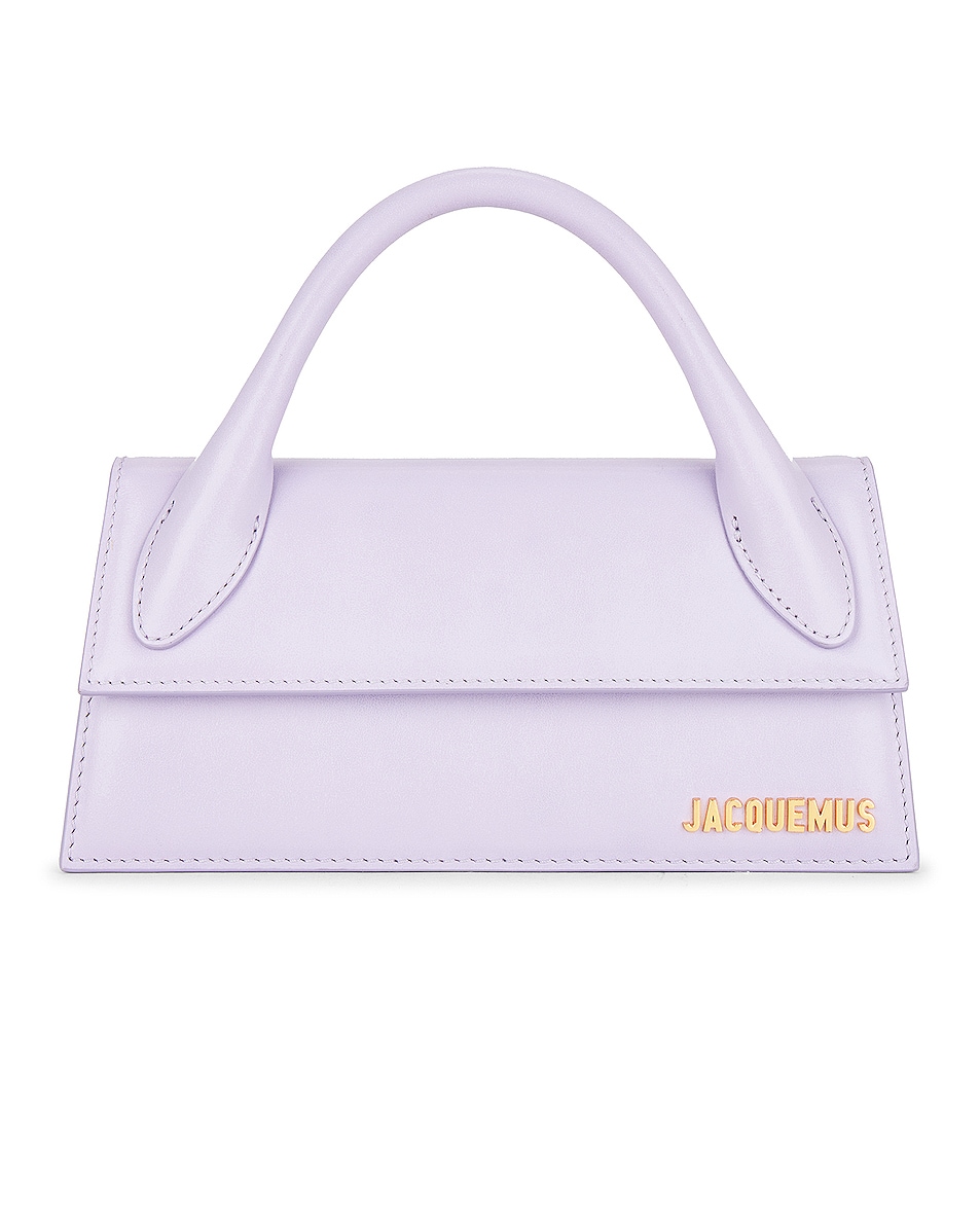 Image 1 of JACQUEMUS Le Chiquito Long Bag in Lilac