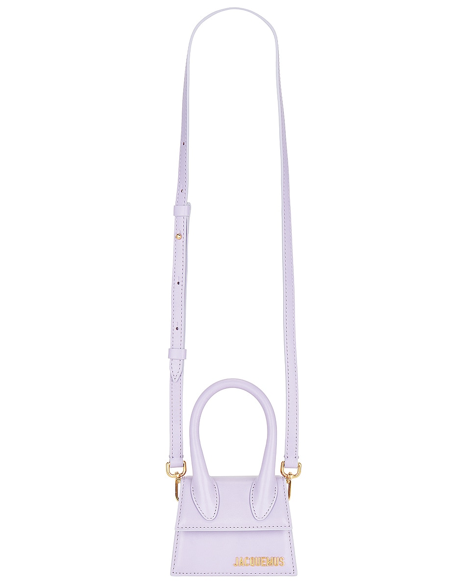 Image 1 of JACQUEMUS Le Chiquito Bag in Lilac