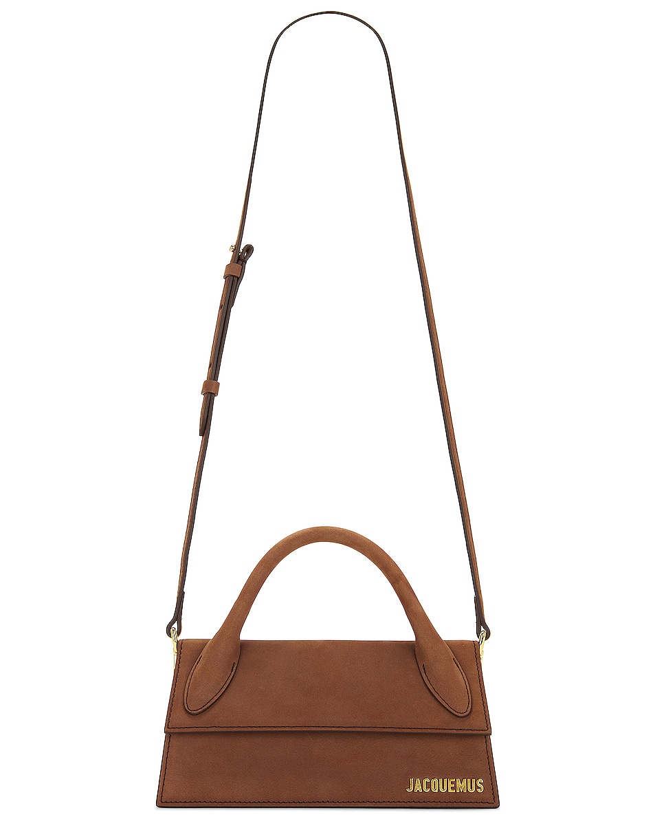 Image 1 of JACQUEMUS Le Chiquito Long Bag in Brown