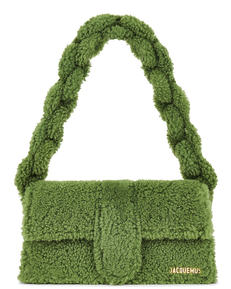 Image 1 of JACQUEMUS Le Bambidou Bag in Green