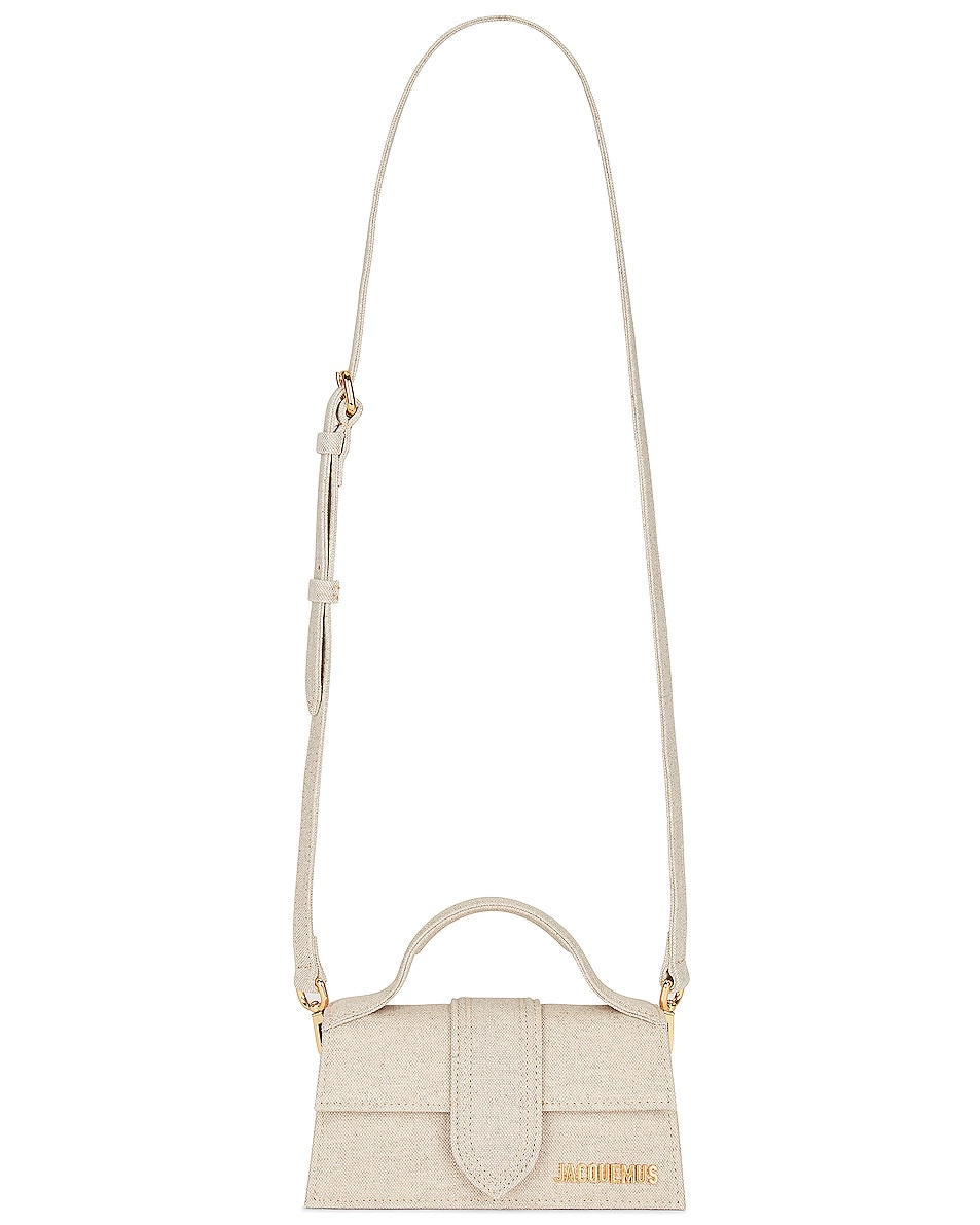 Image 1 of JACQUEMUS Le Bambino Bag in Light Greige