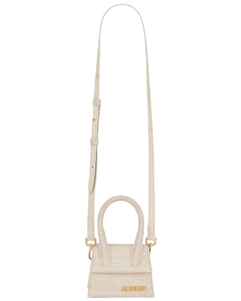 Image 1 of JACQUEMUS Le Chiquito Bag in Light Greige