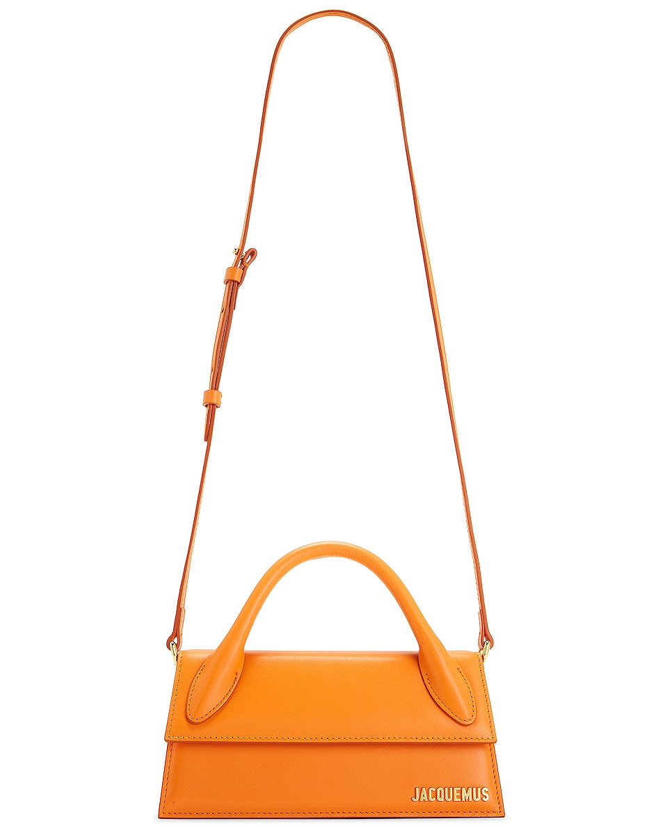 Image 1 of JACQUEMUS Le Chiquito Long Bag in Orange