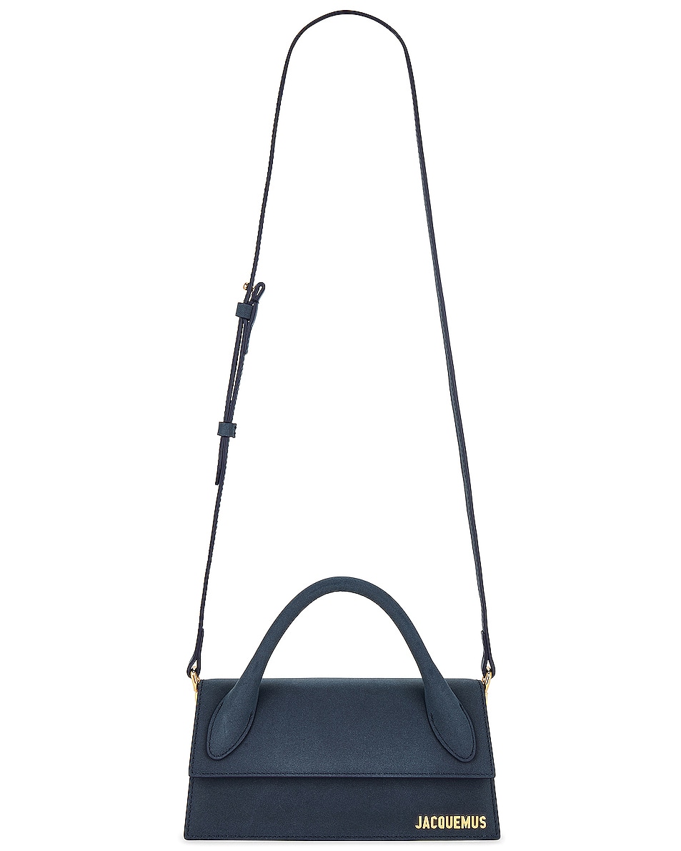 Image 1 of JACQUEMUS Le Chiquito Long Bag in Dark Navy