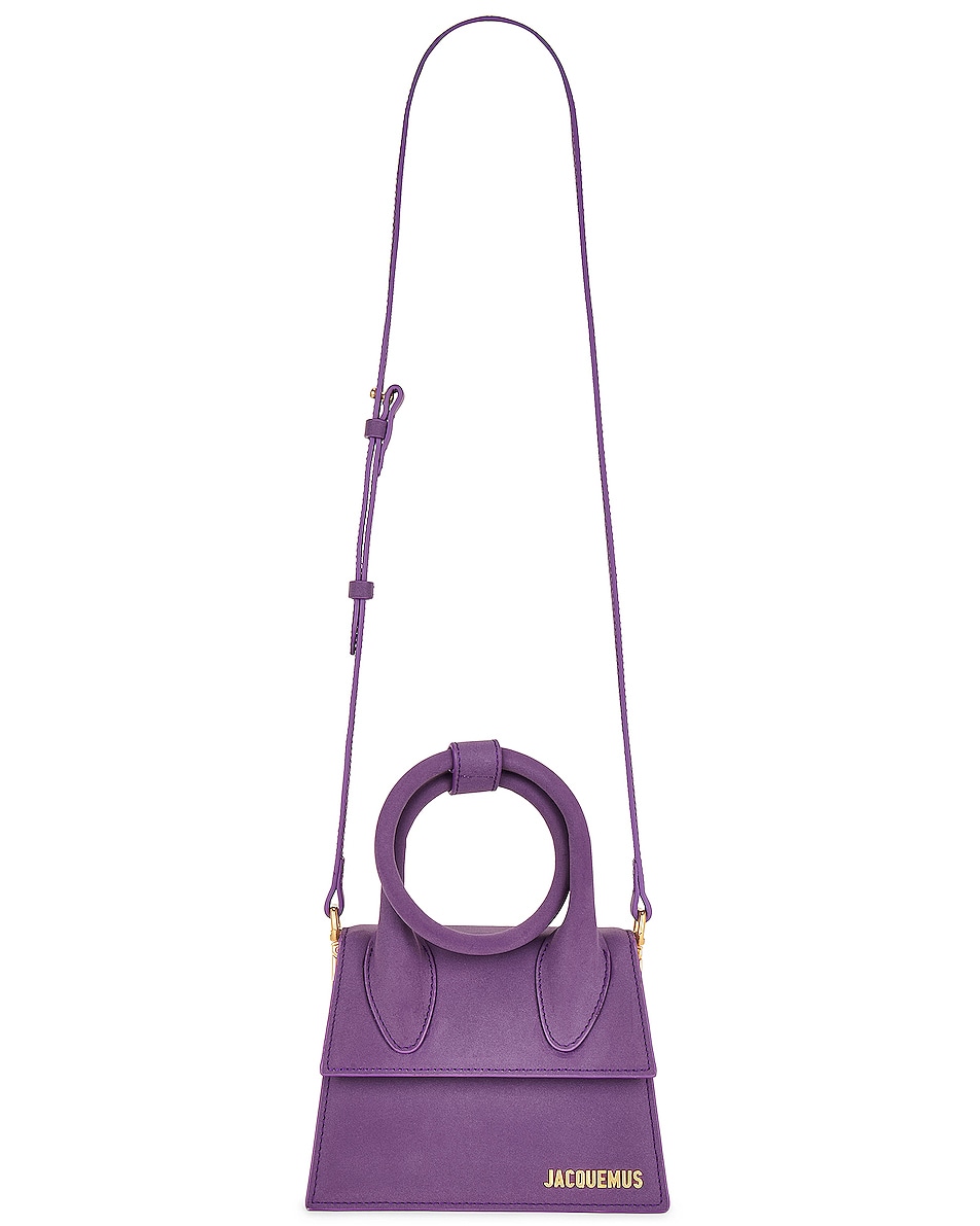 Image 1 of JACQUEMUS Le Chiquito Noeud Bag in Purple