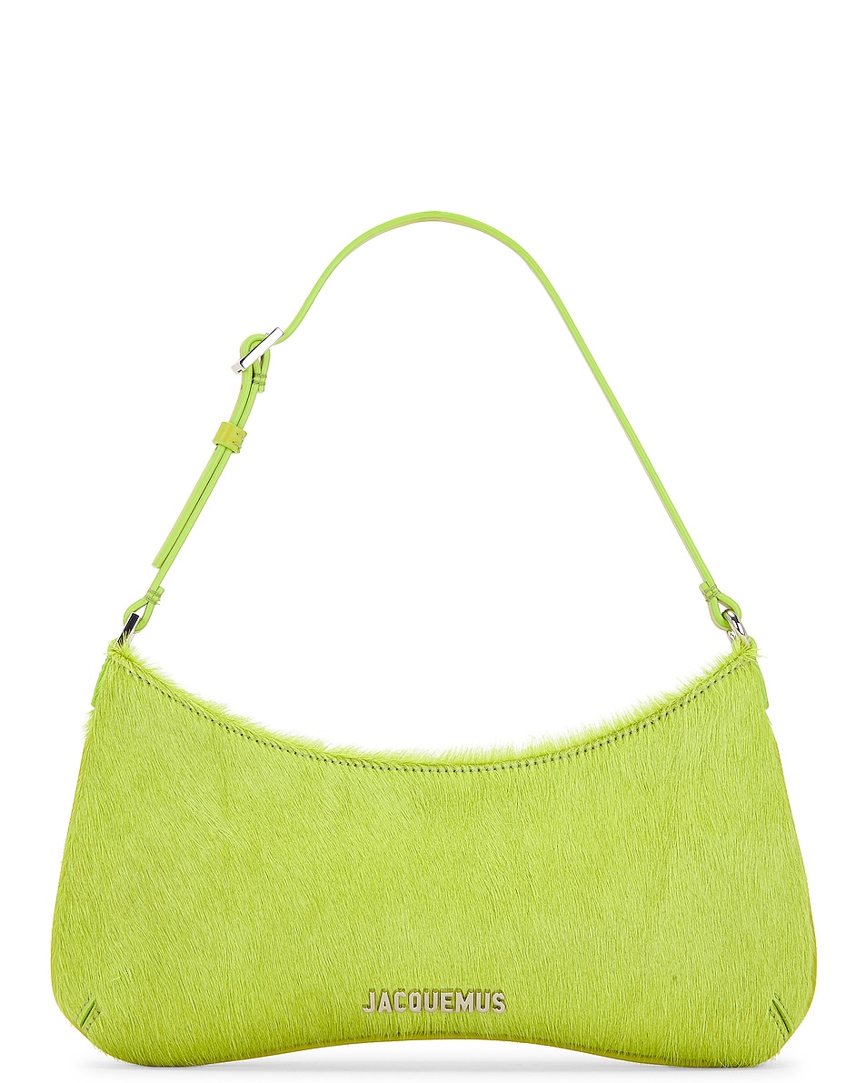 Image 1 of JACQUEMUS Le Bisou Bag in Neon Green