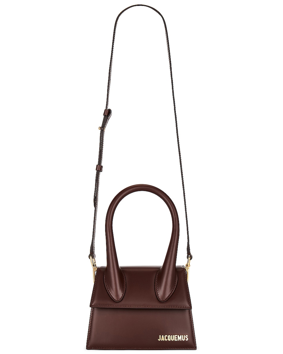 Image 1 of JACQUEMUS Le Chiquito Moyen Bag in Brown
