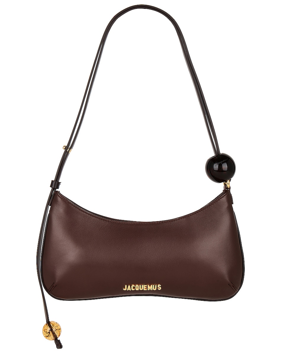 Image 1 of JACQUEMUS Le Bisou Perle Bag in Medium Brown