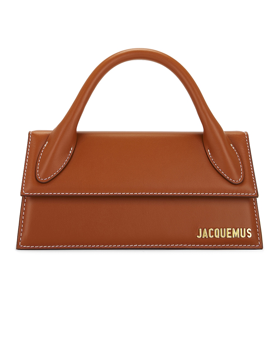 Image 1 of JACQUEMUS Le Chiquito Long Bag in Light Brown