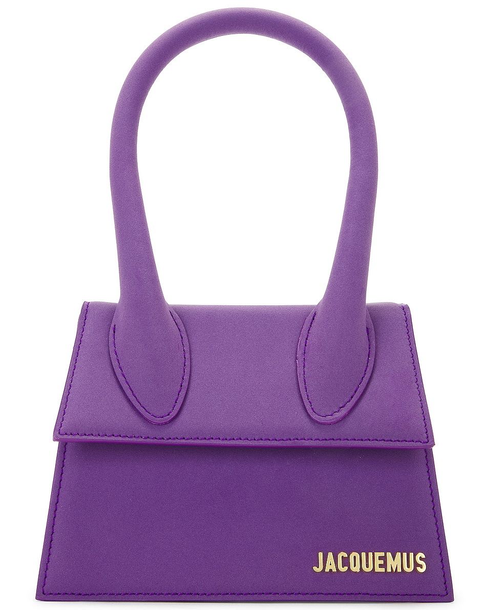 Image 1 of JACQUEMUS Le Chiquito Moyen Bag in Purple