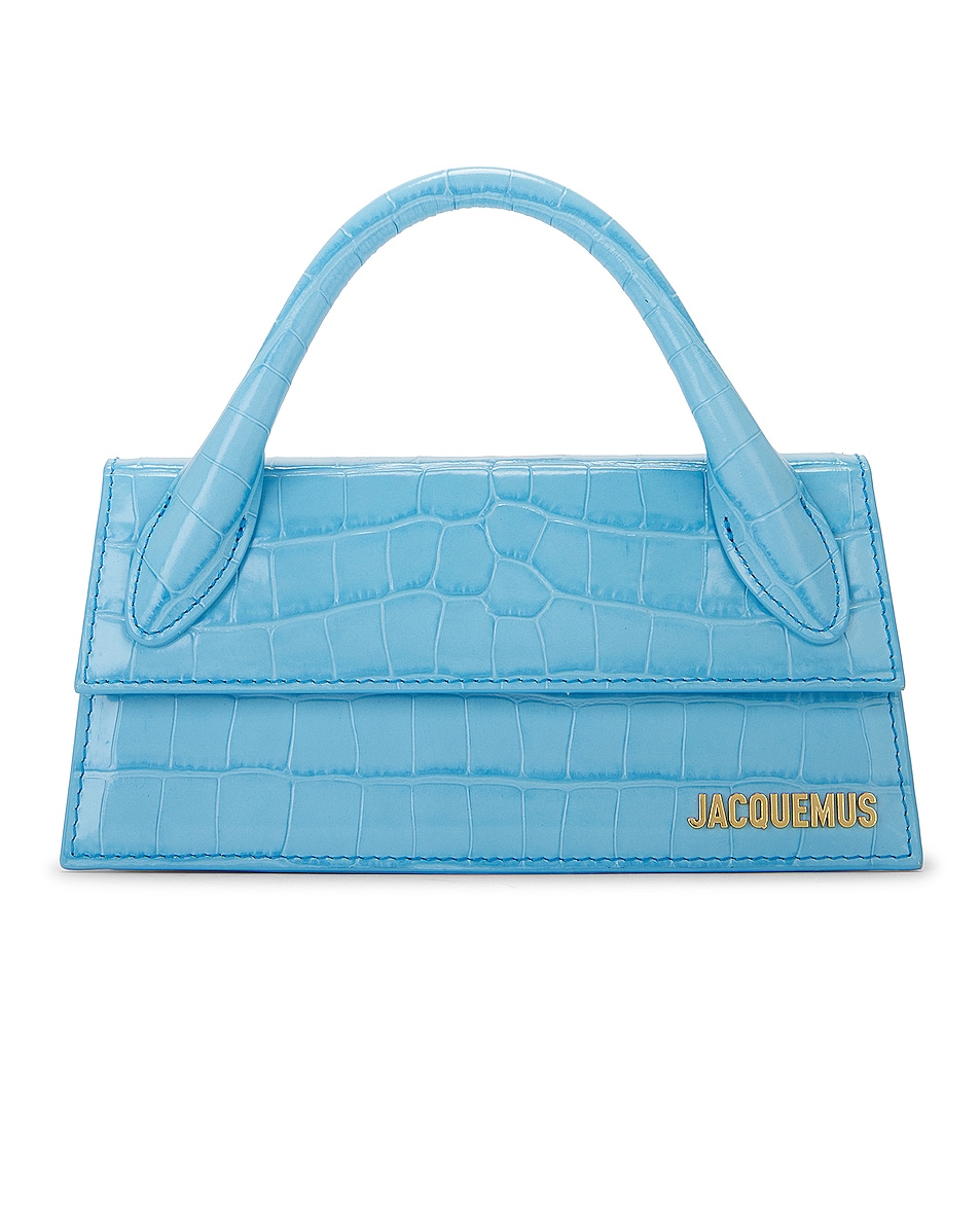 Image 1 of JACQUEMUS Le Chiquito Long Bag in Blue