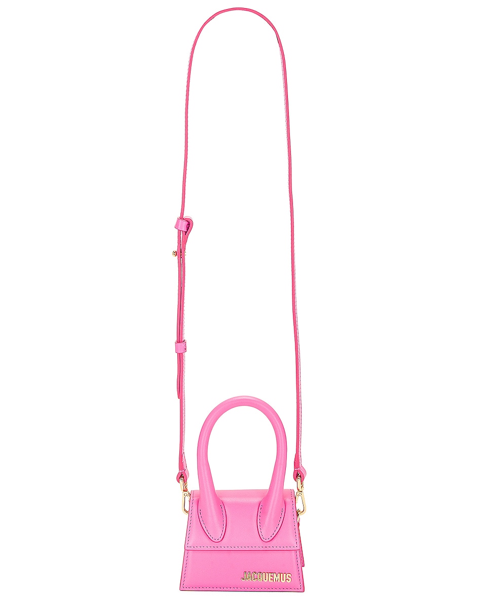 Image 1 of JACQUEMUS Le Chiquito Bag in Neon Pink