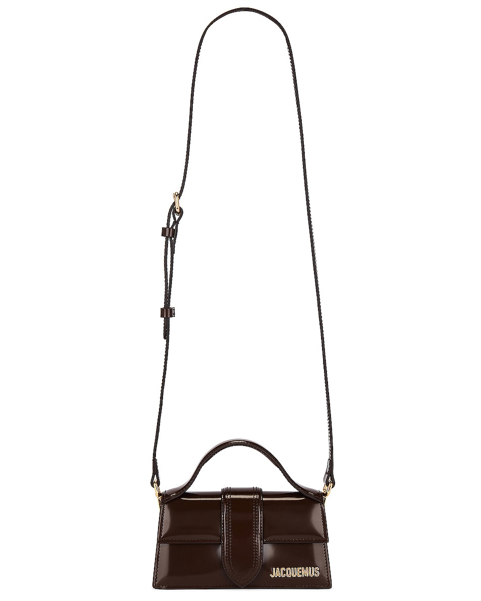Image 1 of JACQUEMUS Le Bambino Bag in Midnight Brown