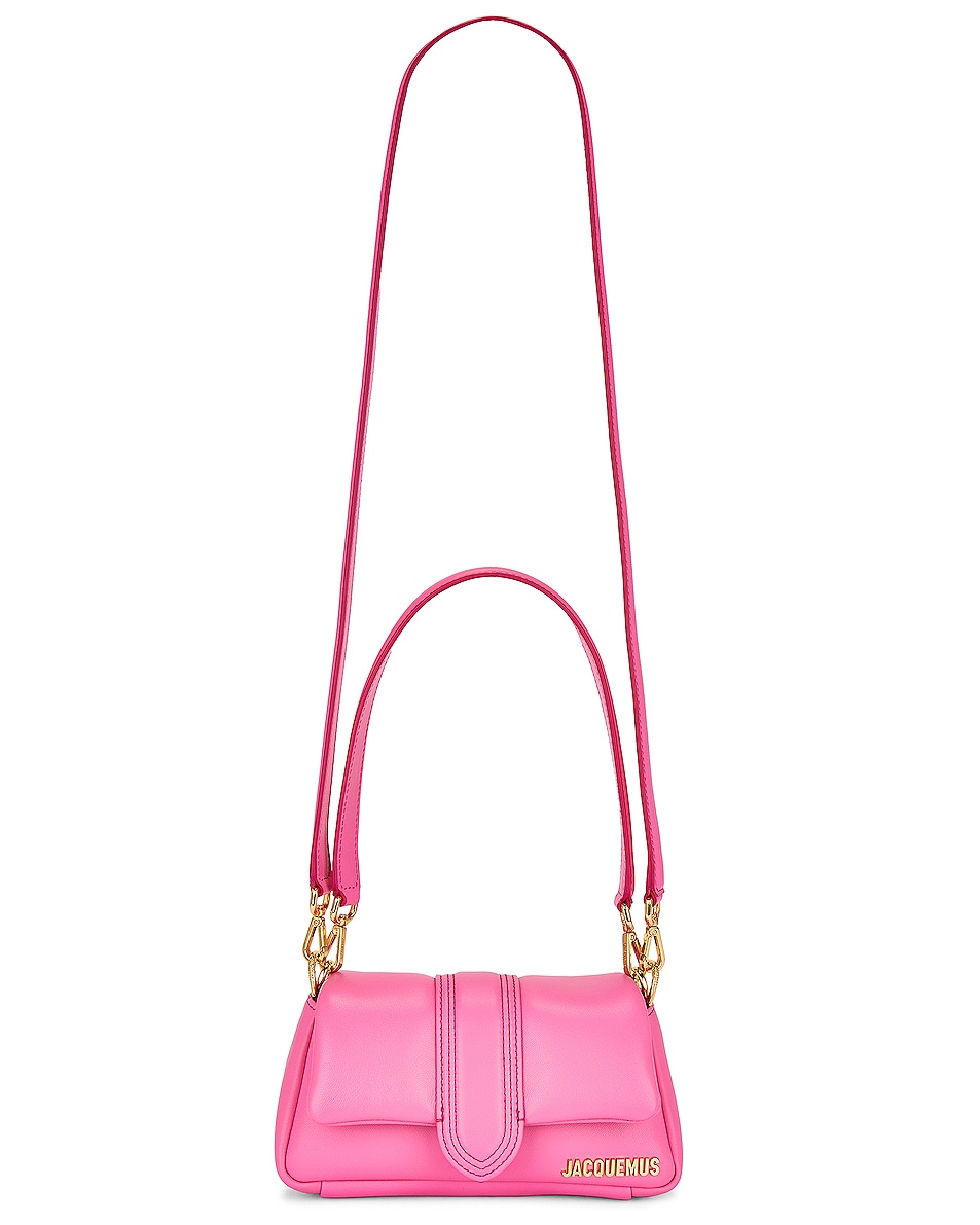 Image 1 of JACQUEMUS Le Petit Bambimou Bag in Neon Pink