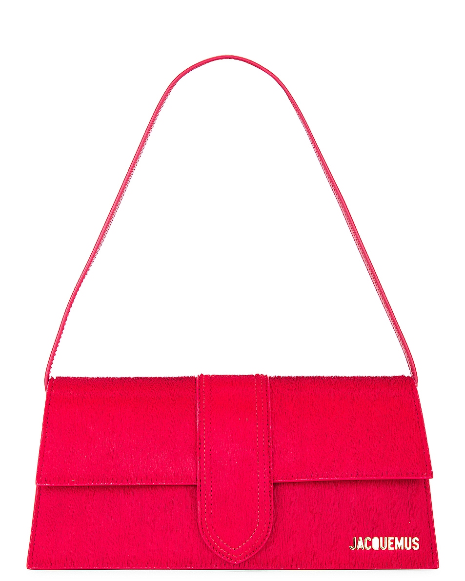 Image 1 of JACQUEMUS Le Bambino Long in Dark Red