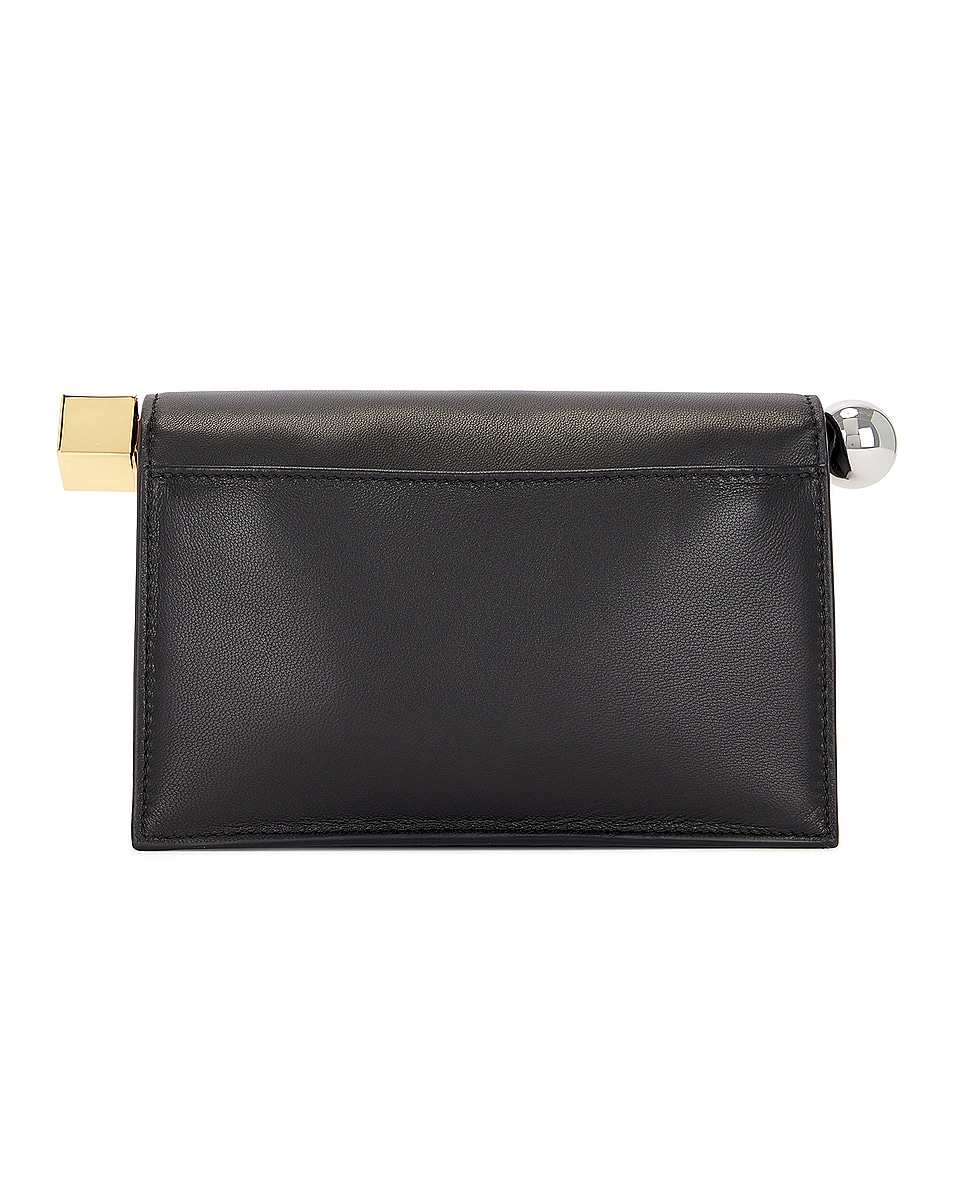 Image 3 of JACQUEMUS La Petite Pochette Rond in Black
