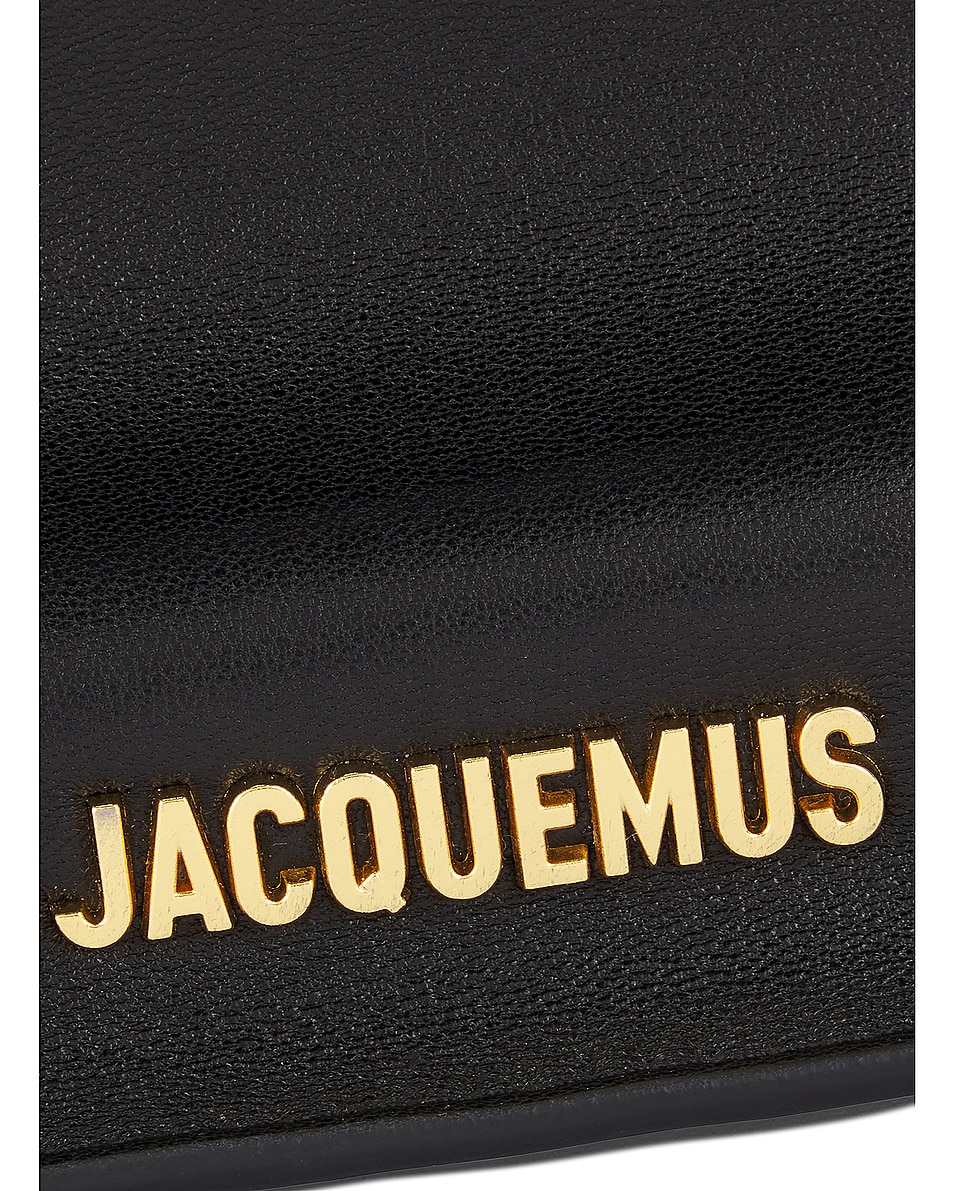 Image 8 of JACQUEMUS La Petite Pochette Rond in Black