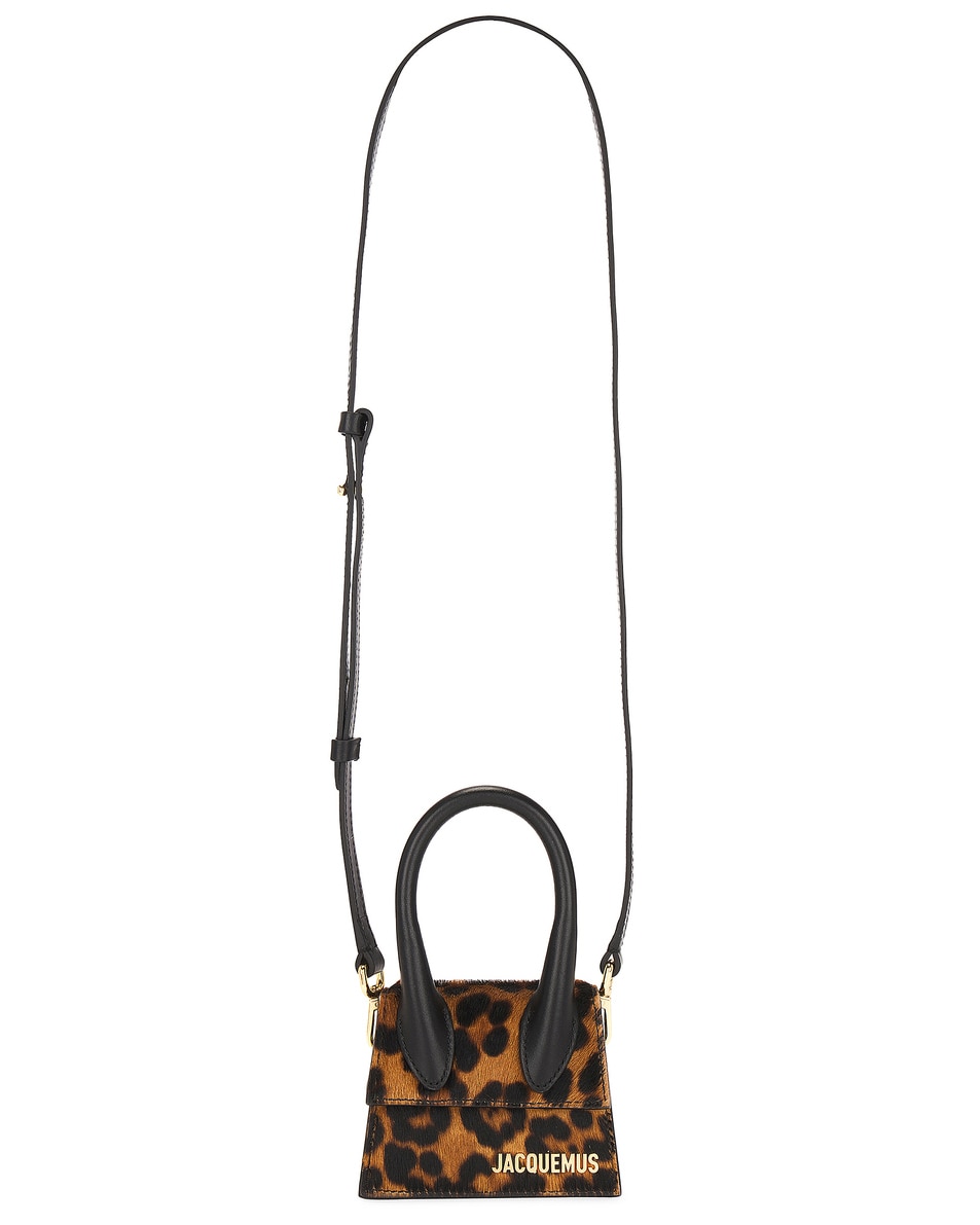 Image 1 of JACQUEMUS Le Chiquito in Leopard Brown