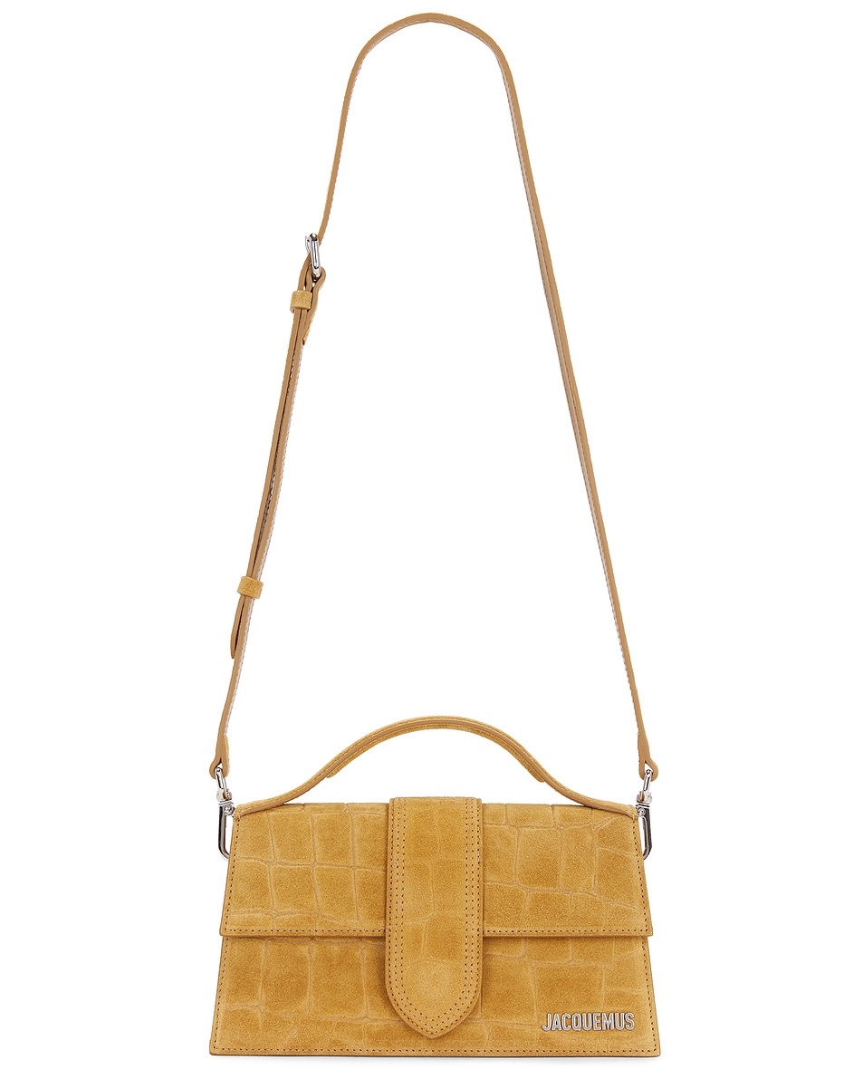 Image 1 of JACQUEMUS Le Grand Bambino Bag in Camel