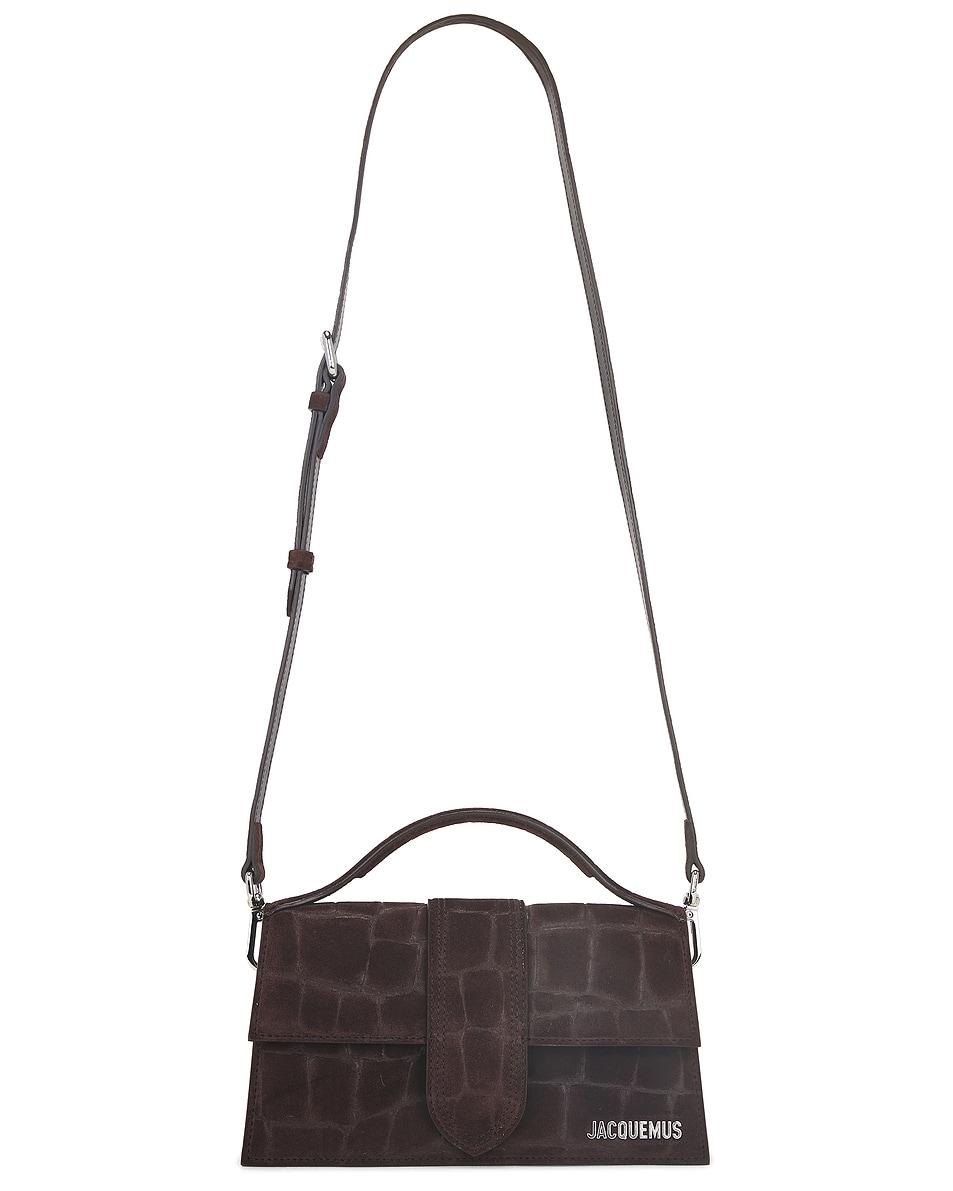Image 1 of JACQUEMUS Le Grand Bambino in Dark Brown
