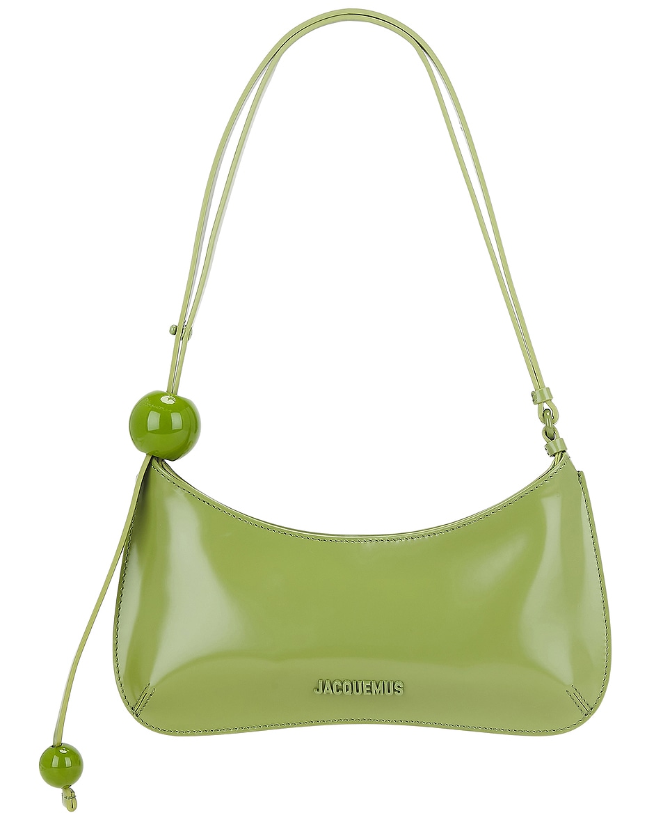 Image 1 of JACQUEMUS Le Bisou Perle Bag in Green