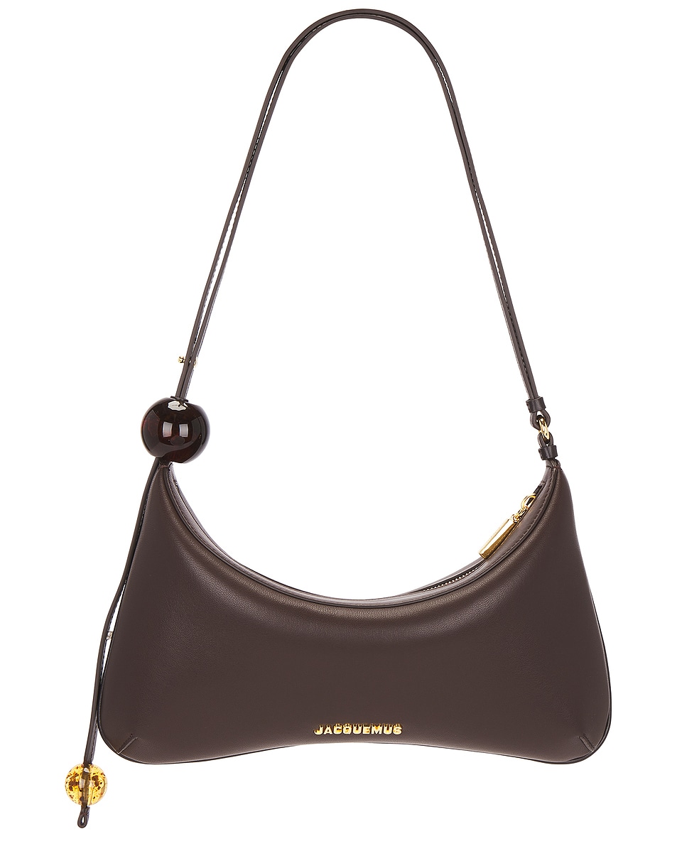 Image 1 of JACQUEMUS Le Grand Bisou Perle in Brown