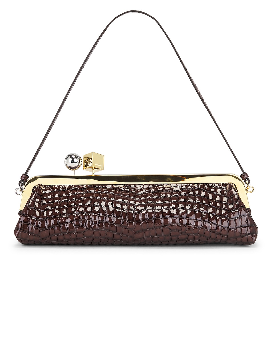 Image 1 of JACQUEMUS La Pochette Salon in Brown