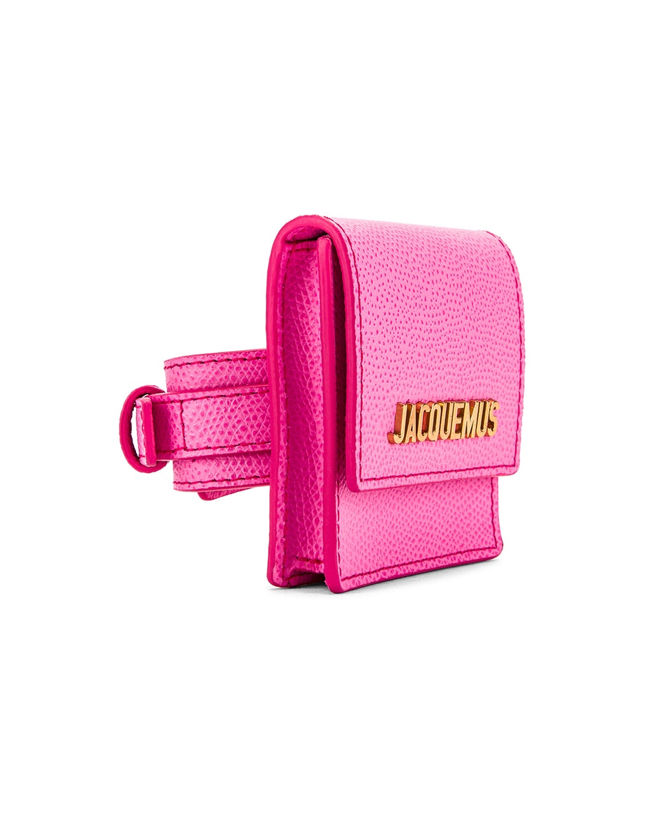 Image 4 of JACQUEMUS Le Sac Bracelet in Pink